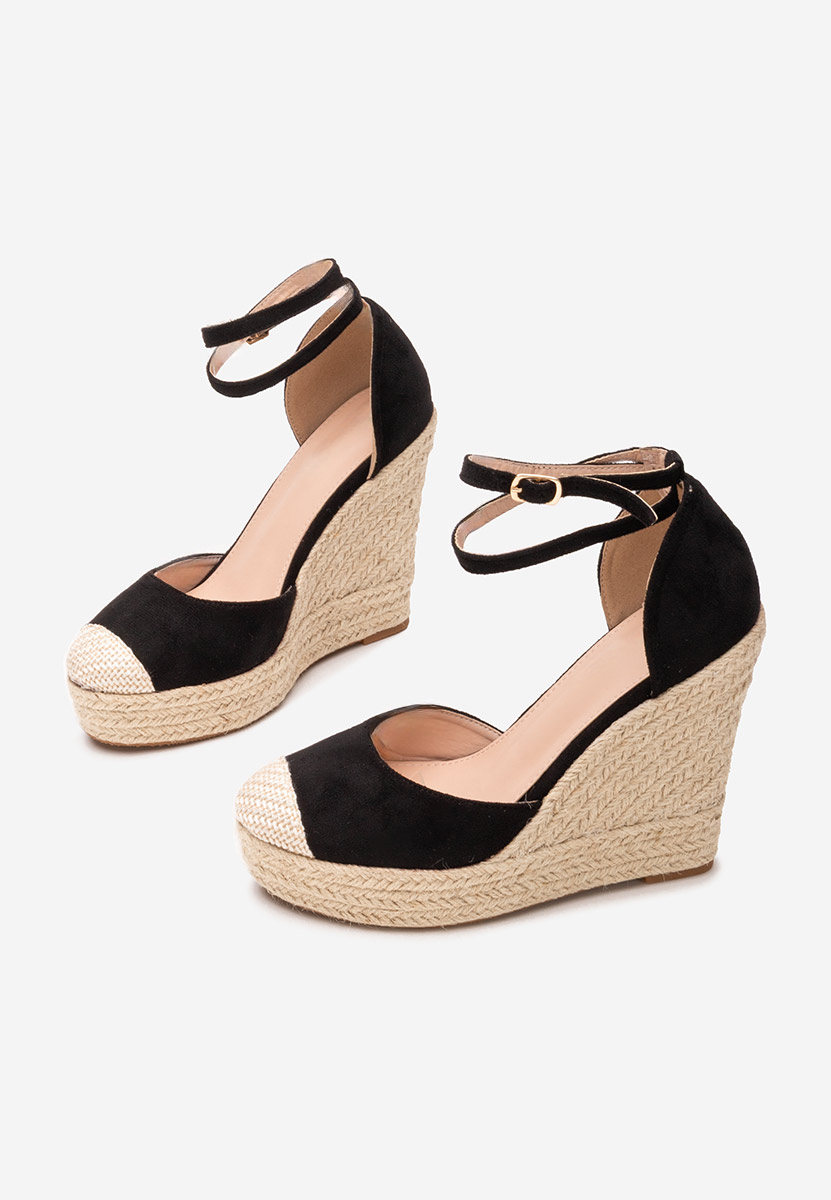 Sandale cu platforma Saniza V3 negri
