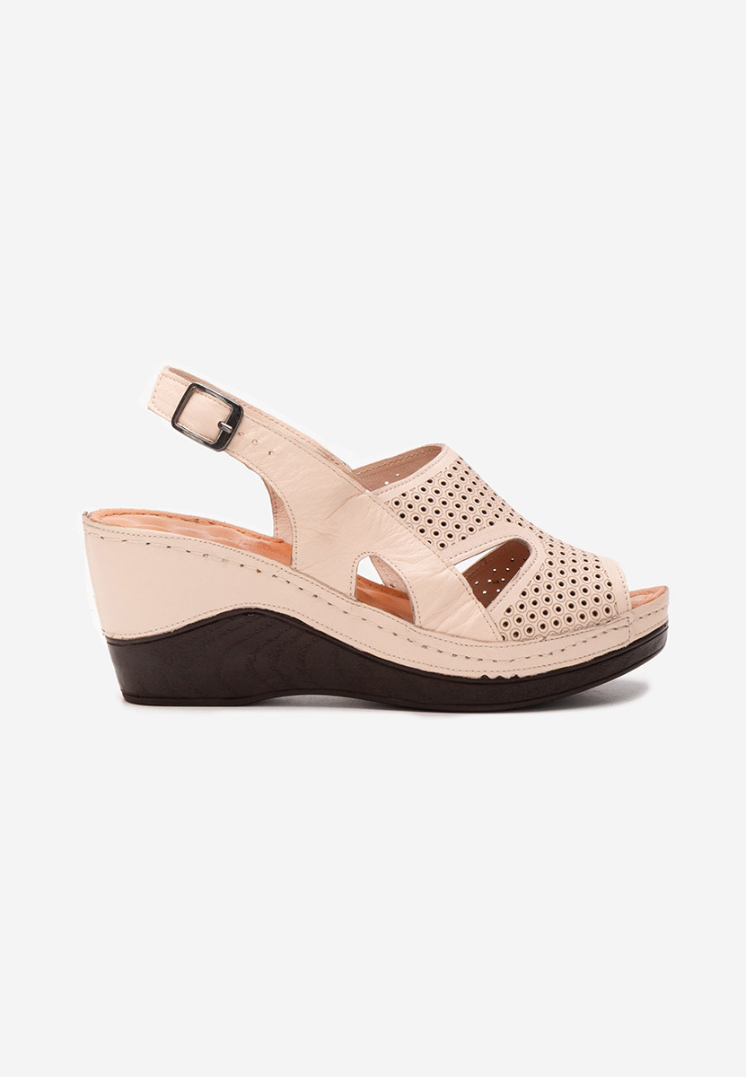 Sandale cu platforma Paola roz
