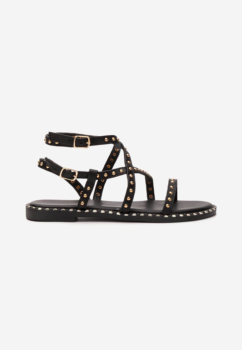 Sandale fara toc Jenai negre