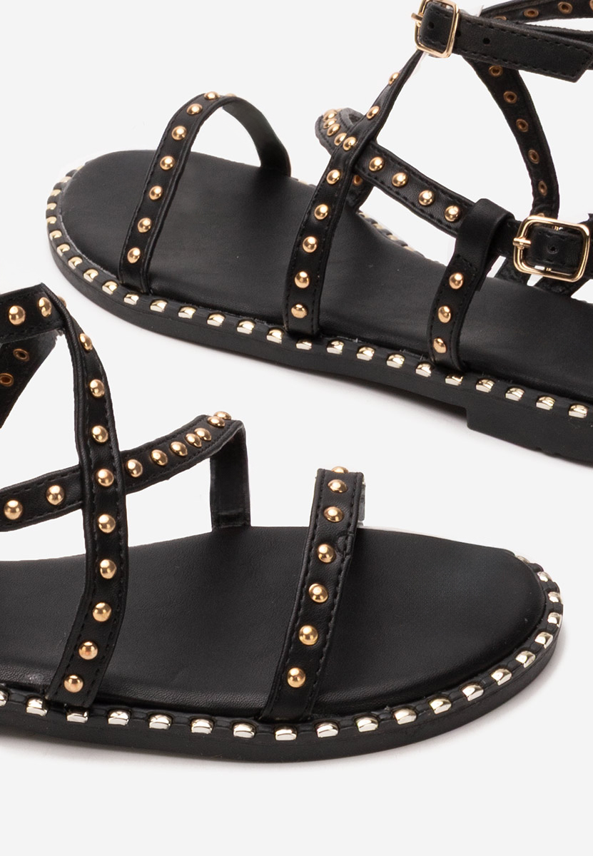 Sandale fara toc Jenai negre