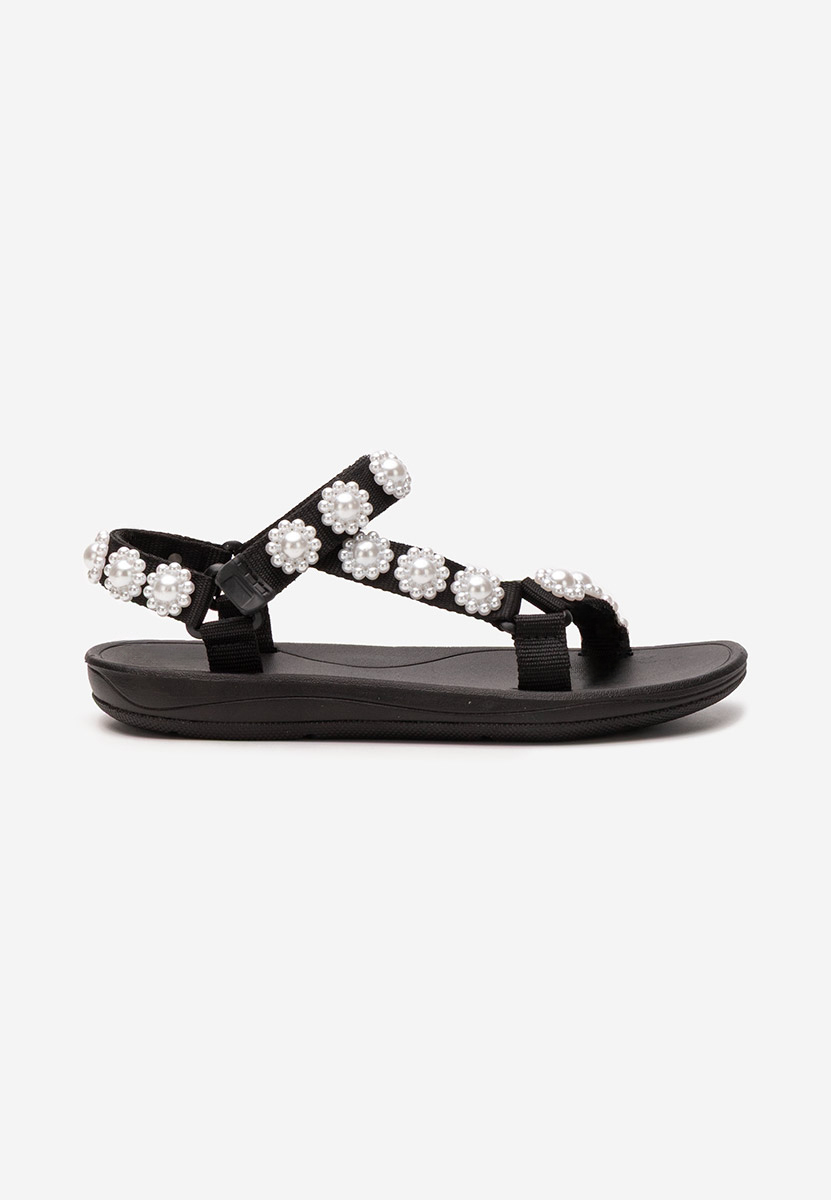 Sandale fara toc Nursia negre