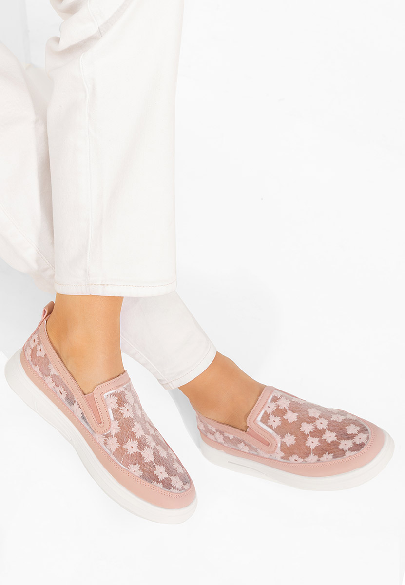 Pantofi casual dama Latyssa roz