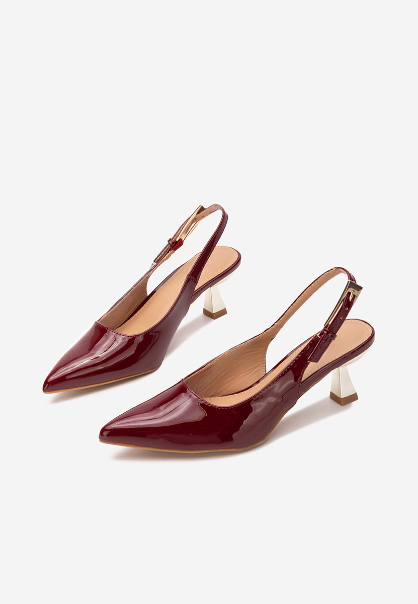 Pantofi slingback Ayako grena
