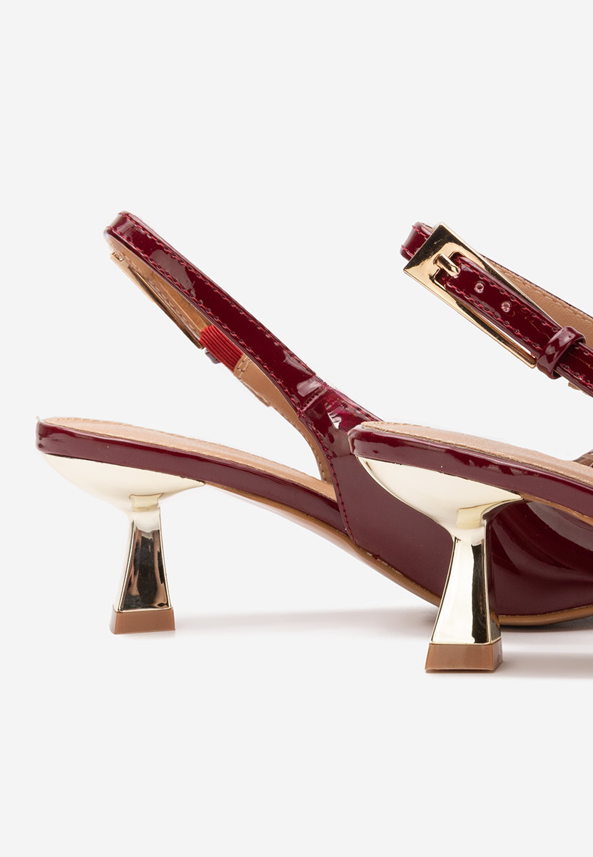 Pantofi slingback Ayako grena
