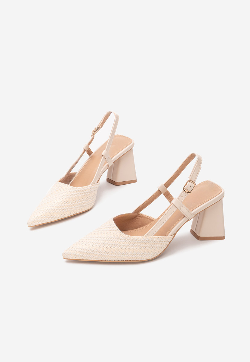 Pantofi slingback Monnyca V2 bej