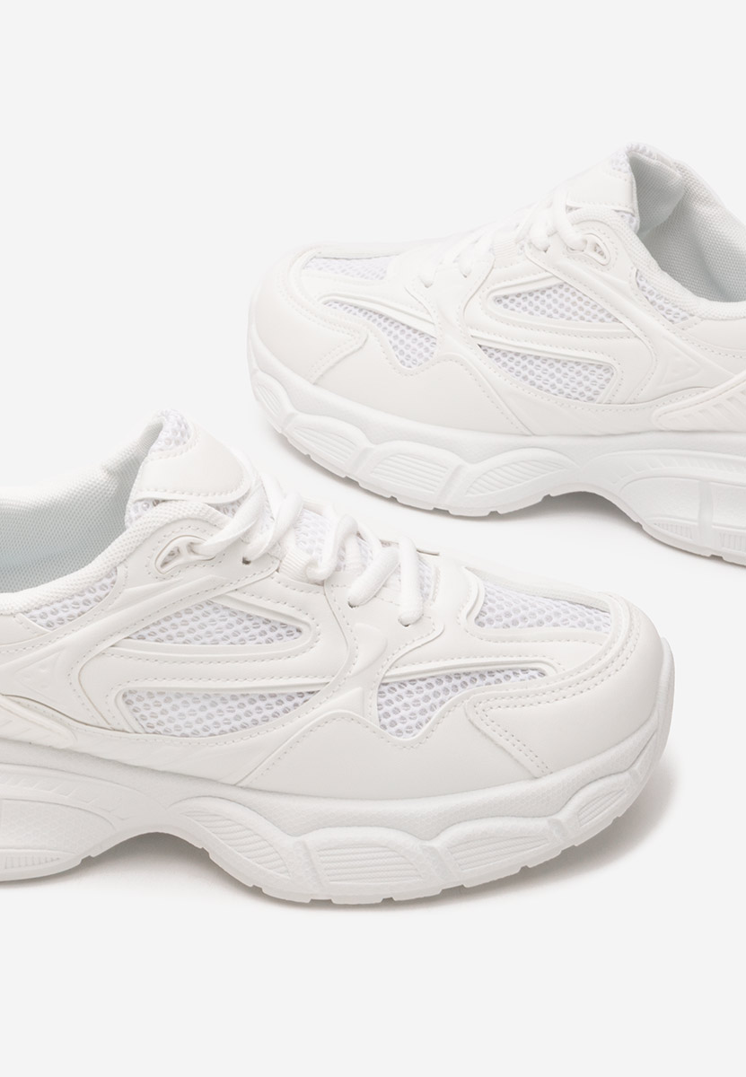 Sneakers dama Elsana albi