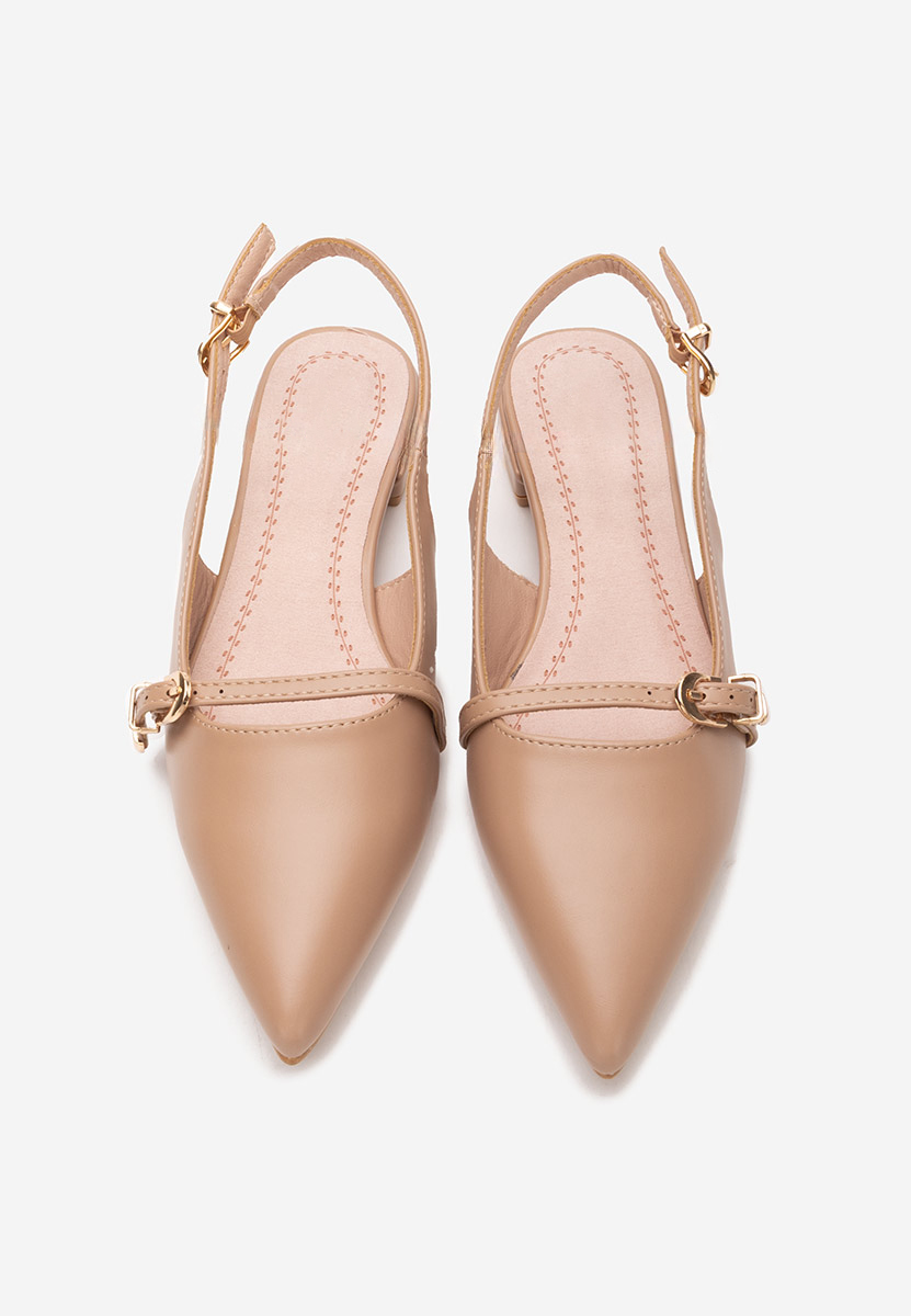 Pantofi slingback Elyssa kaki