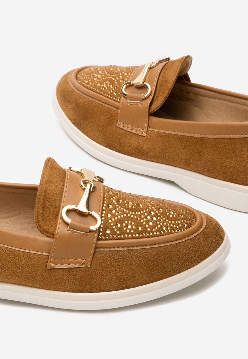 Loafers dama Adesa camel