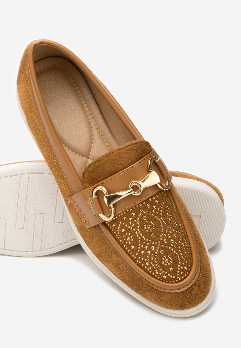 Loafers dama Adesa camel
