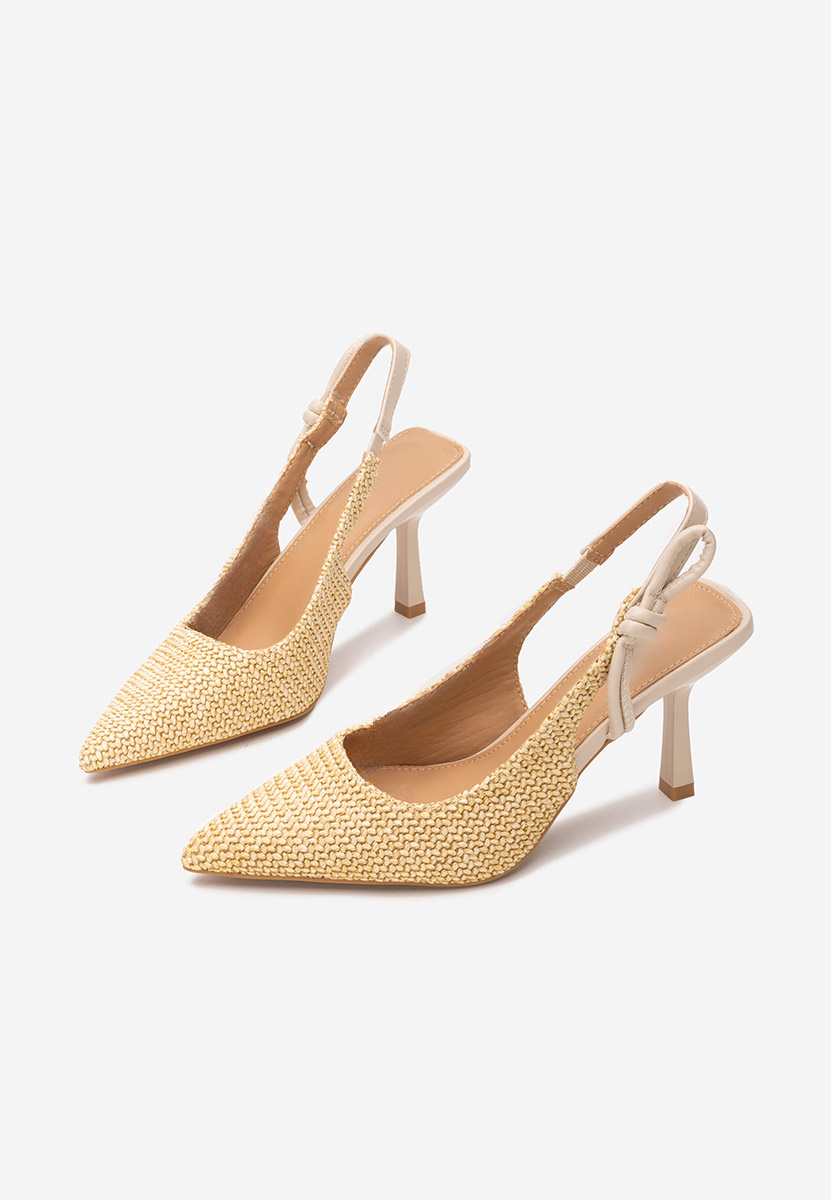 Pantofi stiletto Kandace bej
