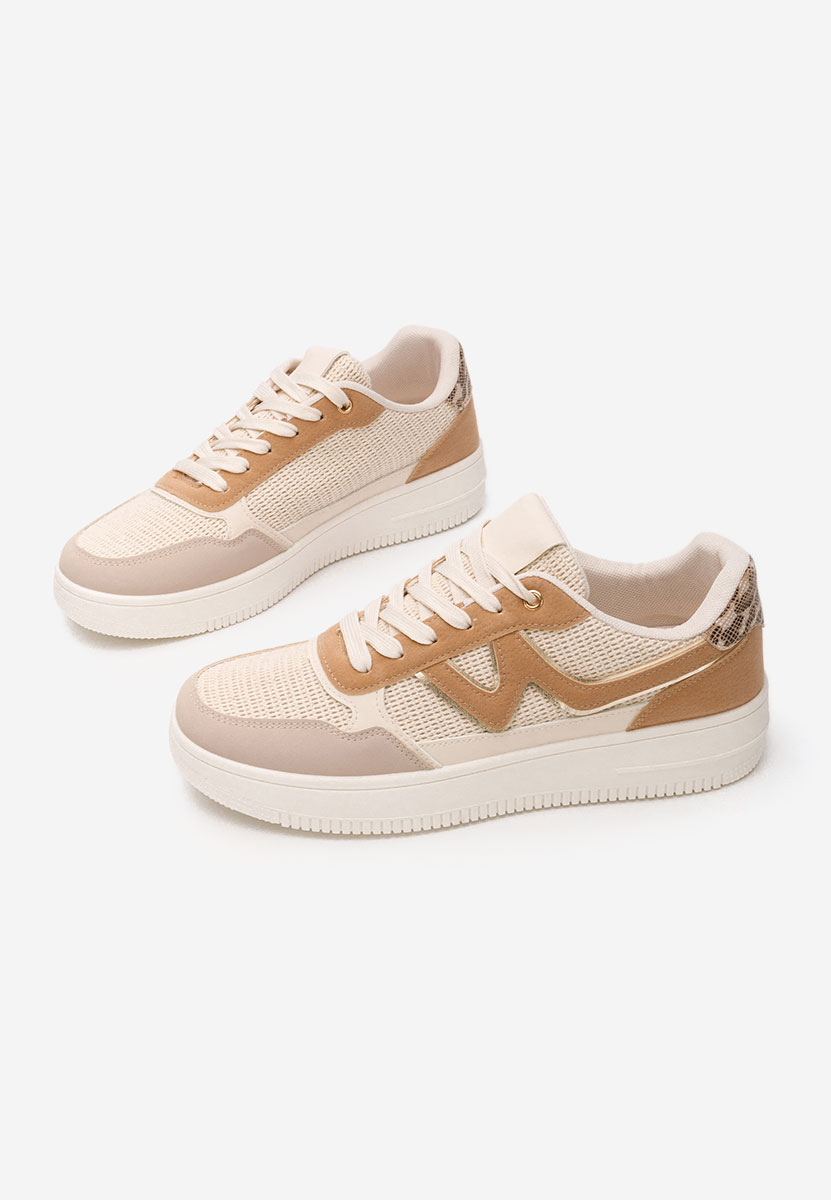 Sneakers dama Avrila bej