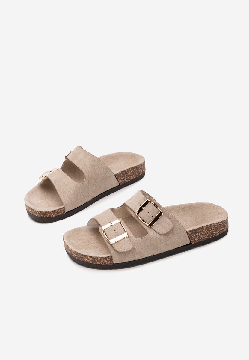 Papuci cu talpa groasa Roscelin V3 kaki