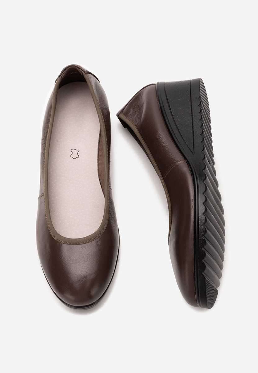 Pantofi cu platforma Josmia kaki