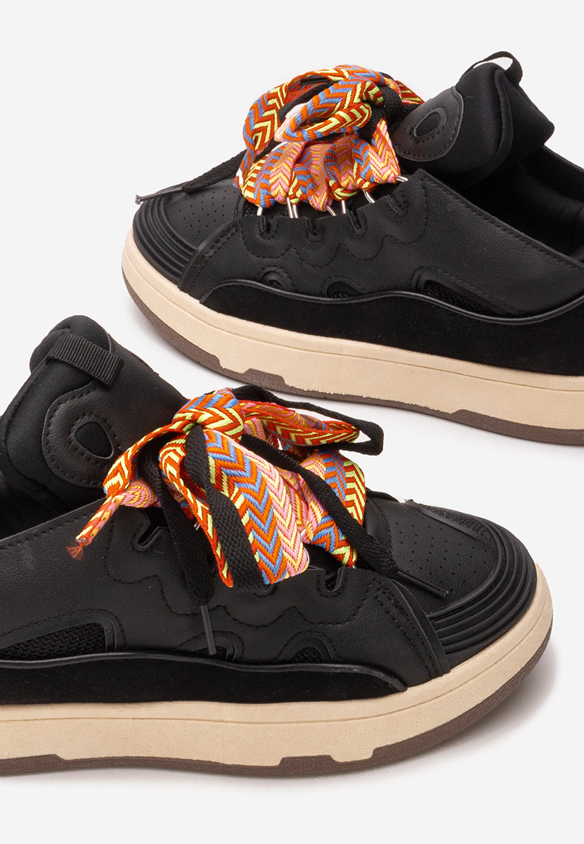 Sneakers dama Mellow D2 negri