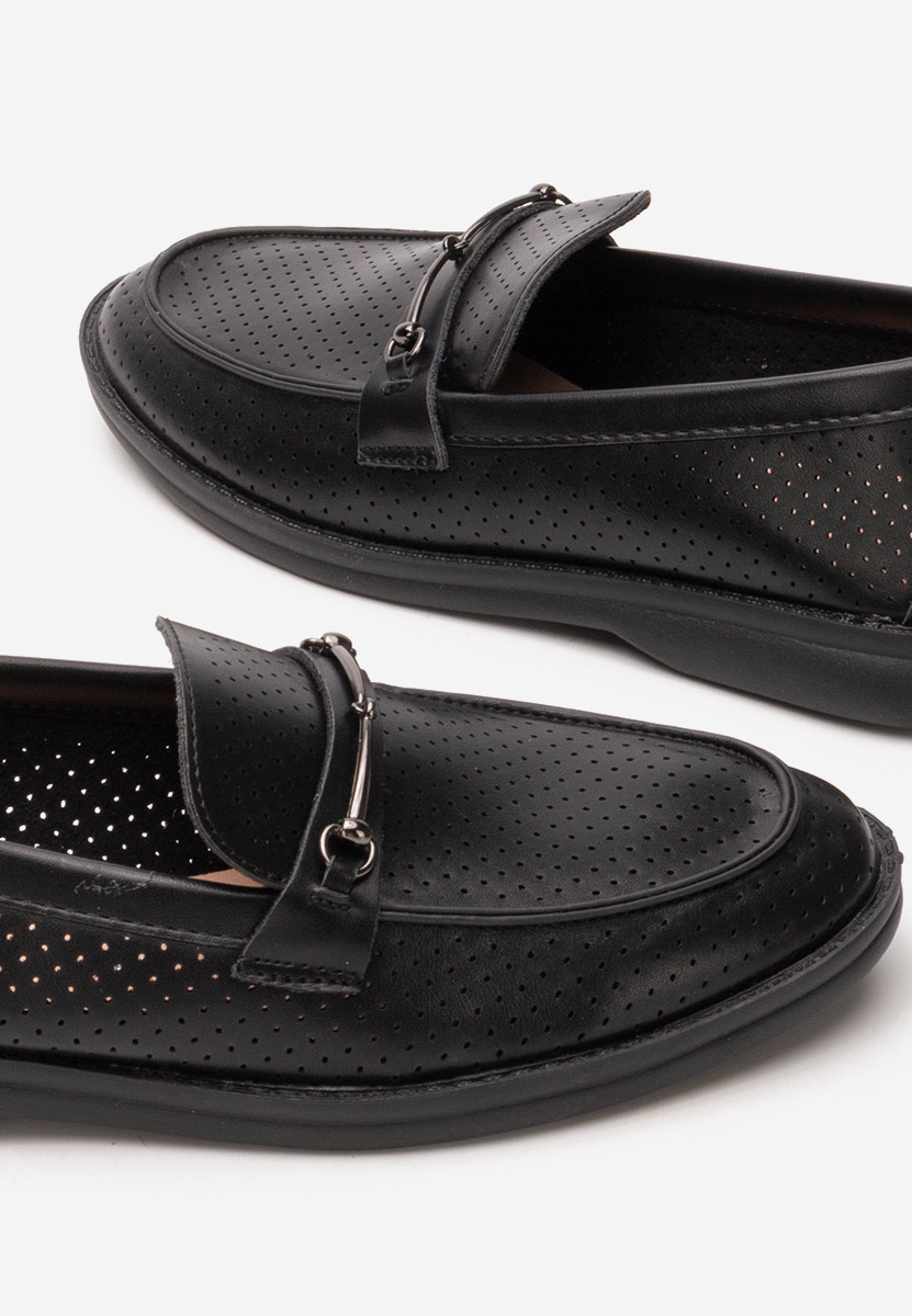 Mocasini dama Morvana V2 negri