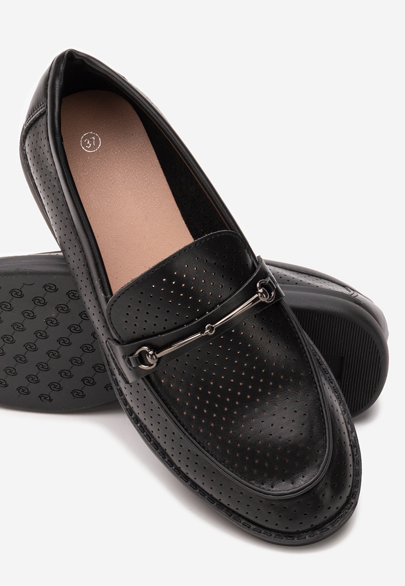 Mocasini dama Morvana V2 negri