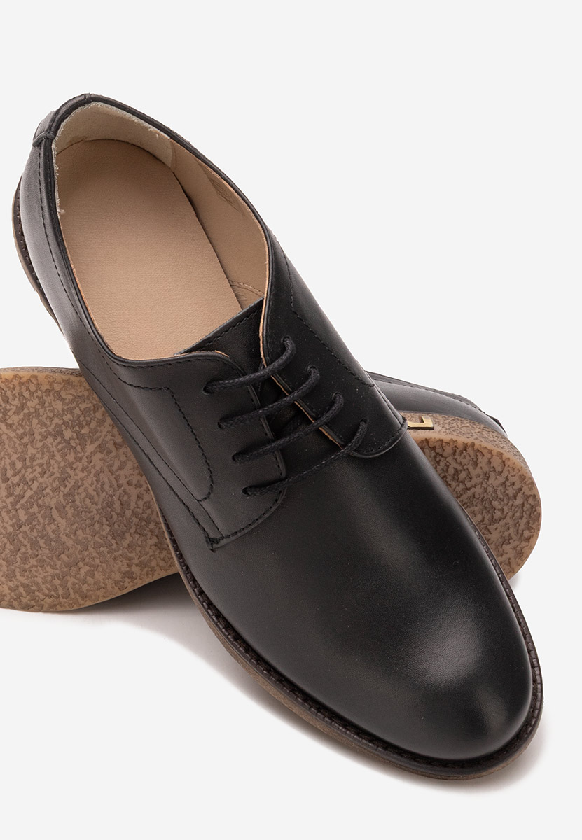 Pantofi derby piele Doresa V2 negri