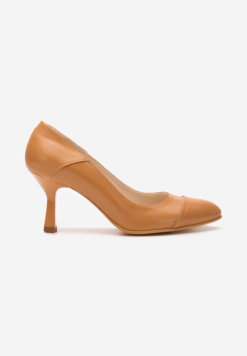Pantofi damă piele Colie maro