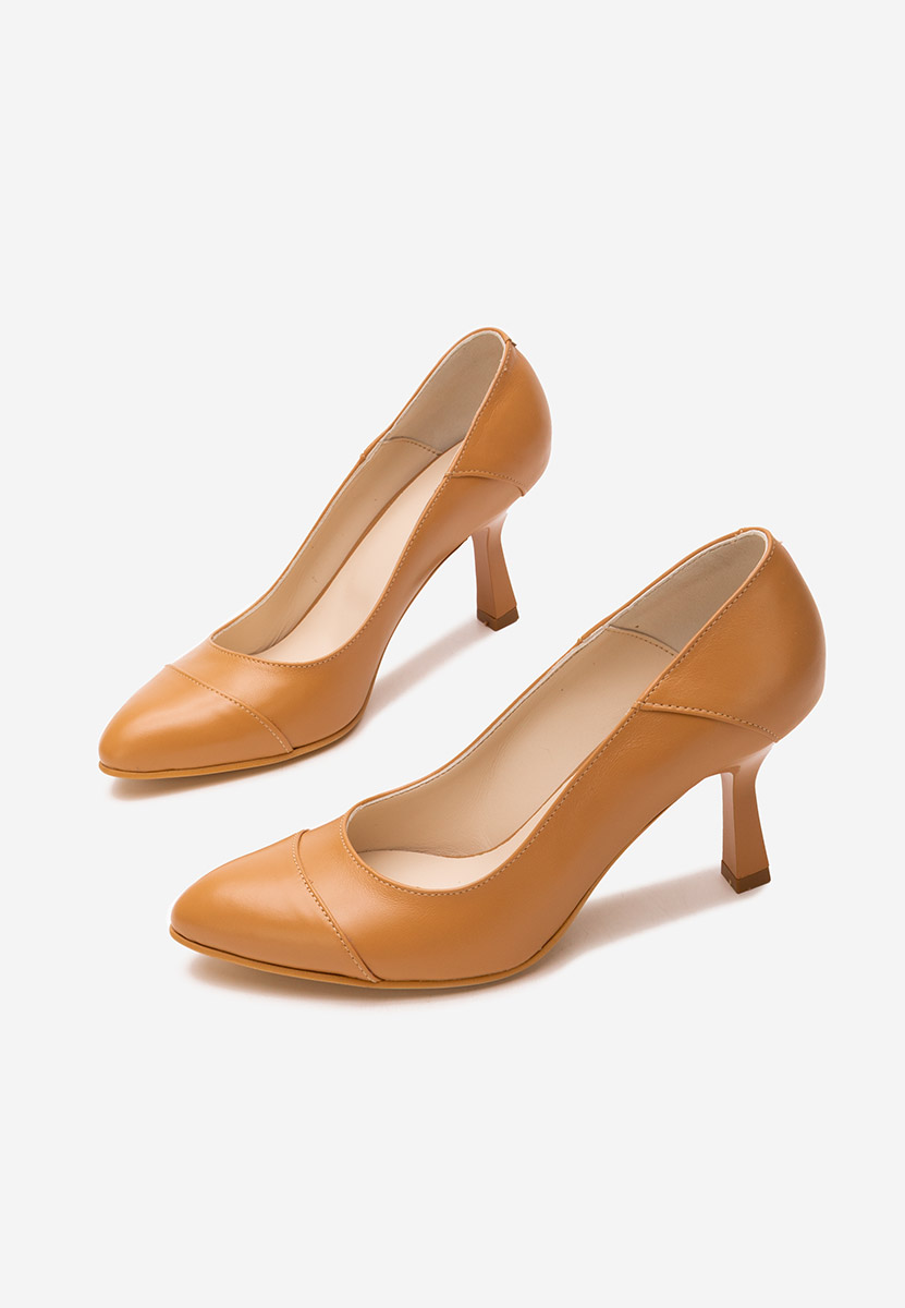Pantofi damă piele Colie maro