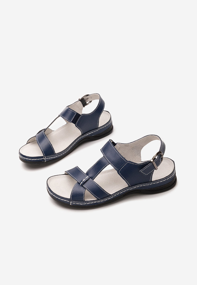 Sandale dama piele Zinna navy