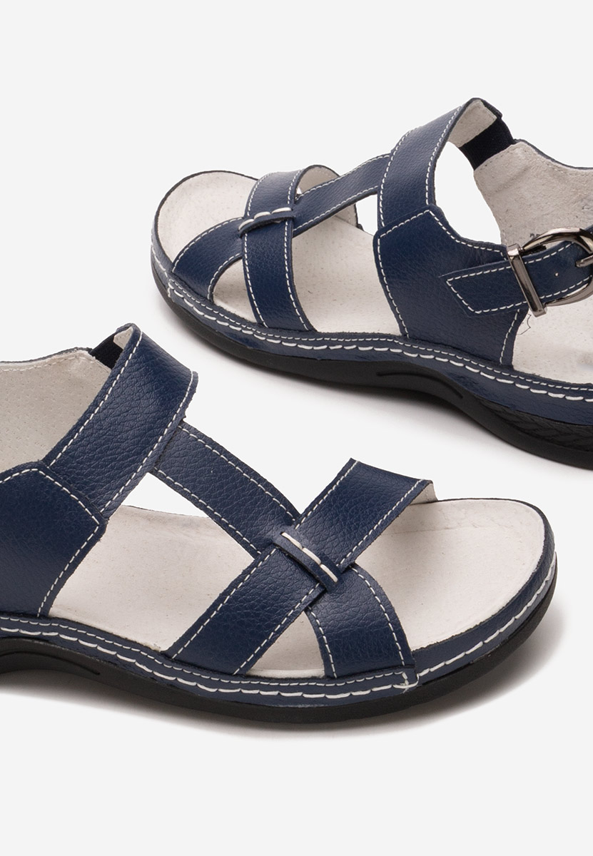 Sandale dama piele Zinna navy