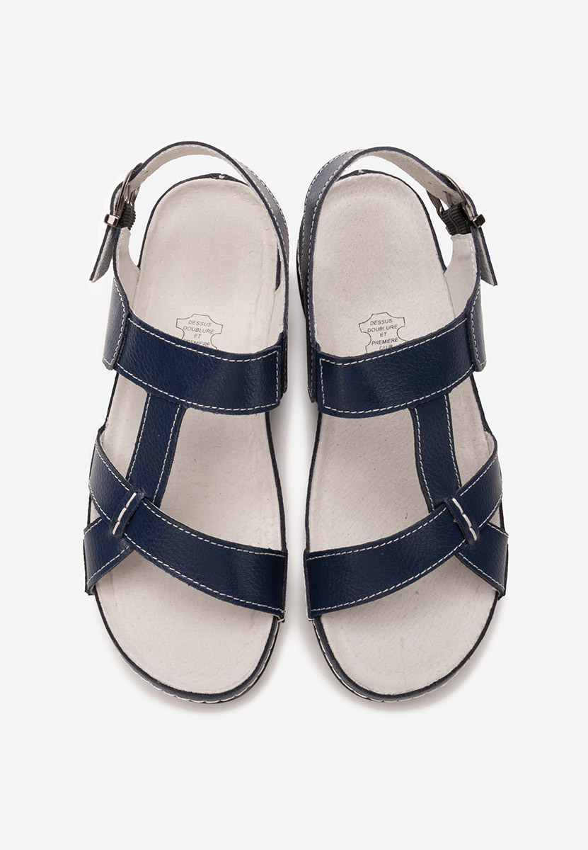 Sandale dama piele Zinna navy