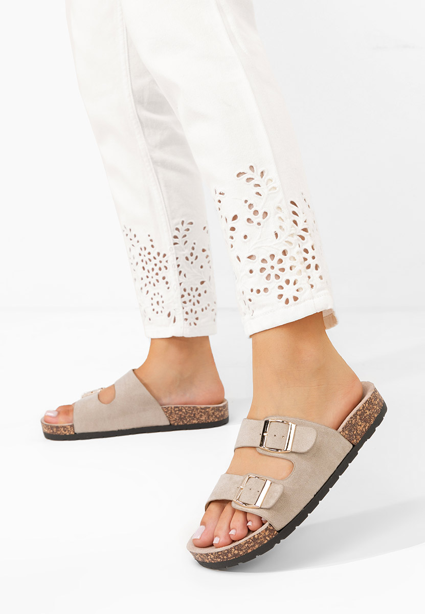 Papuci cu talpa groasa Roscelin V3 kaki