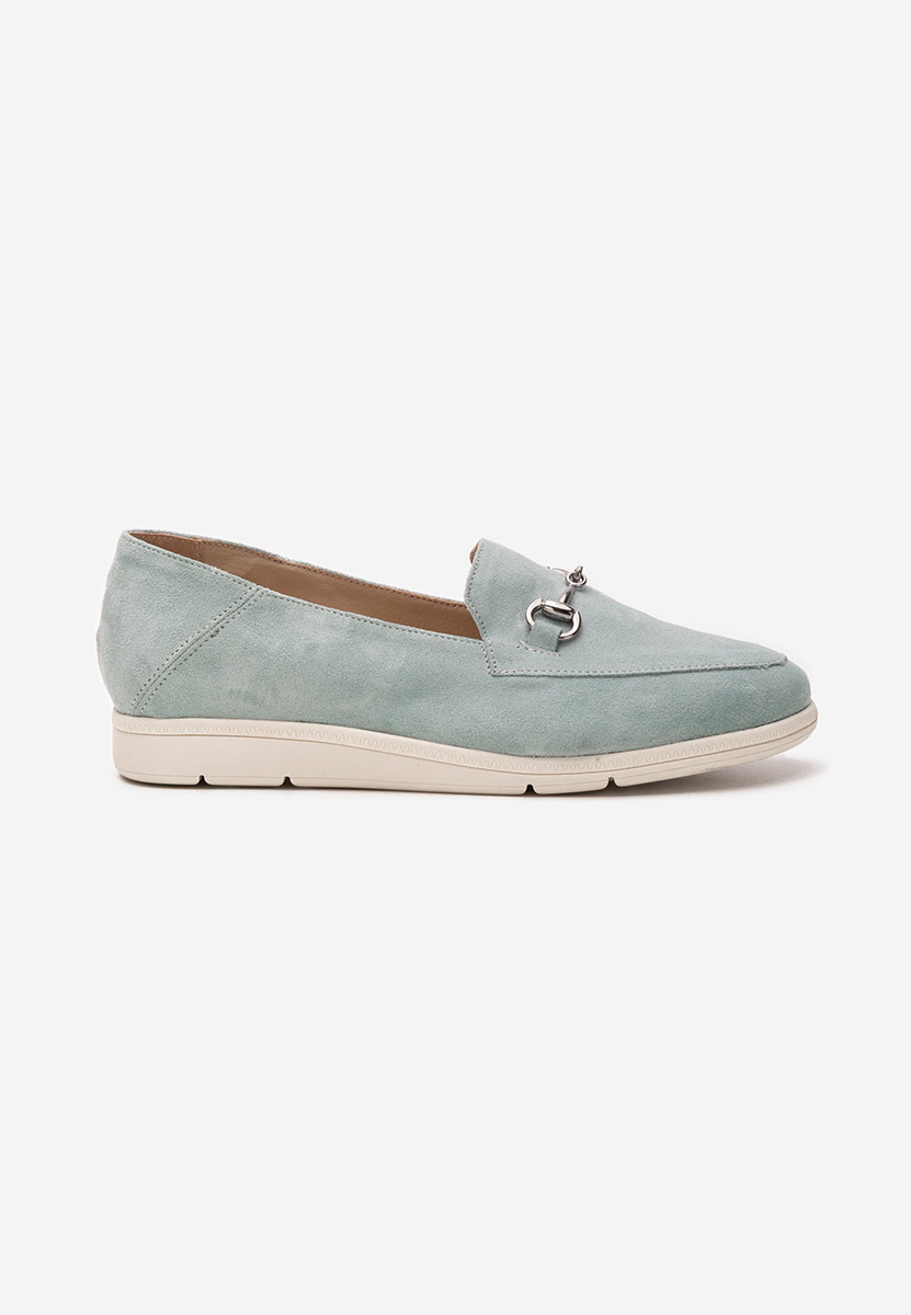Mocasini dama piele Elvia B V2 bleu