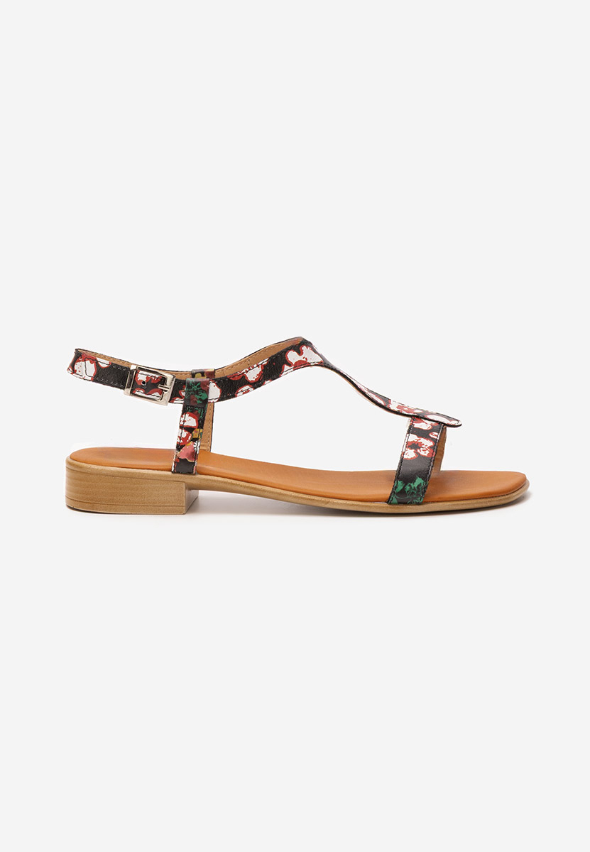 Sandale dama piele Nocella V2 multicolore