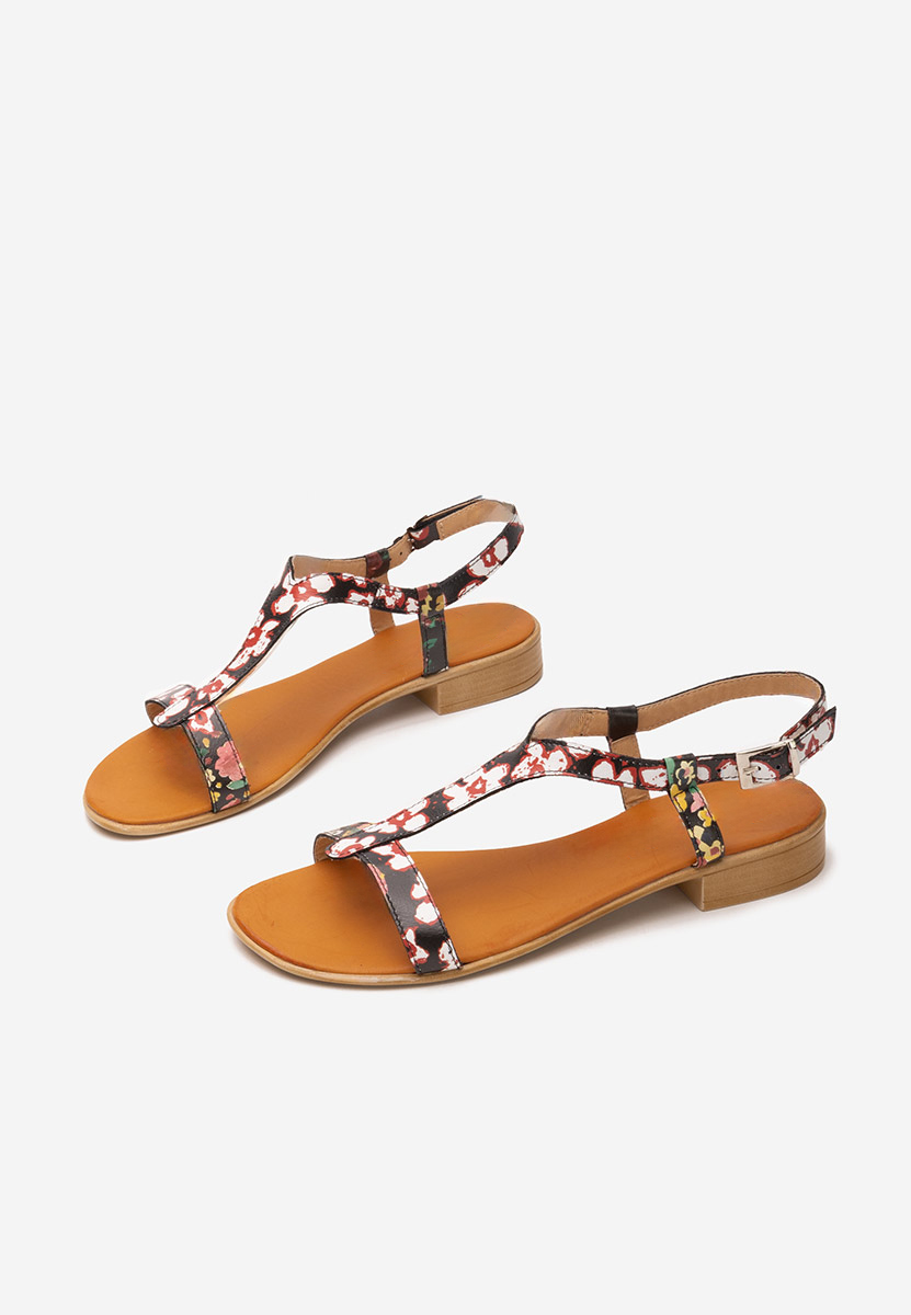 Sandale dama piele Nocella V2 multicolore