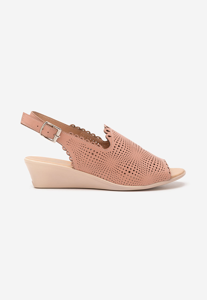 Sandale dama piele Claudia roz