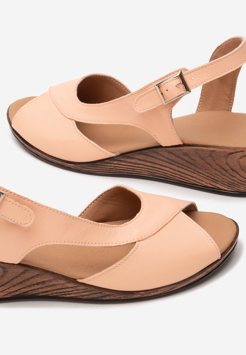 Sandale dama piele Rhonia roz