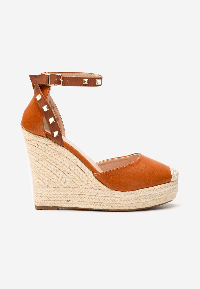 Sandale cu platforma Riviella camel