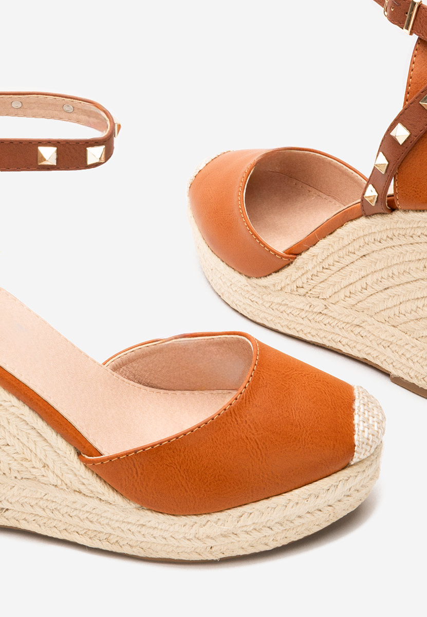 Sandale cu platforma Riviella camel