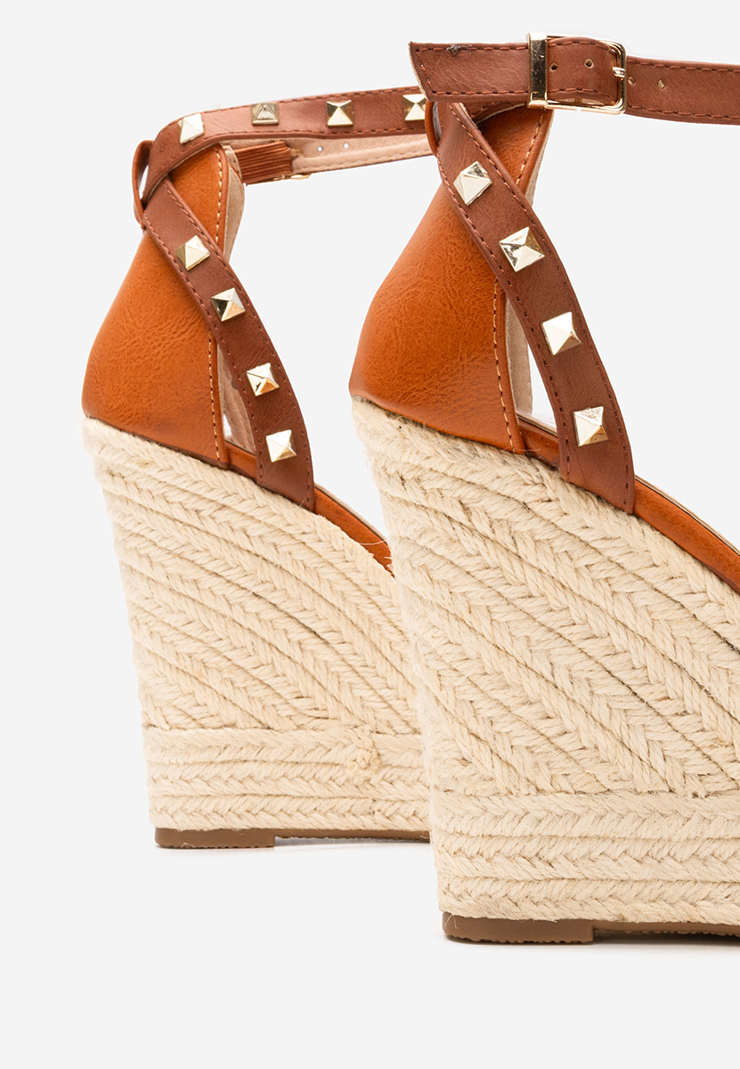 Sandale cu platforma Riviella camel