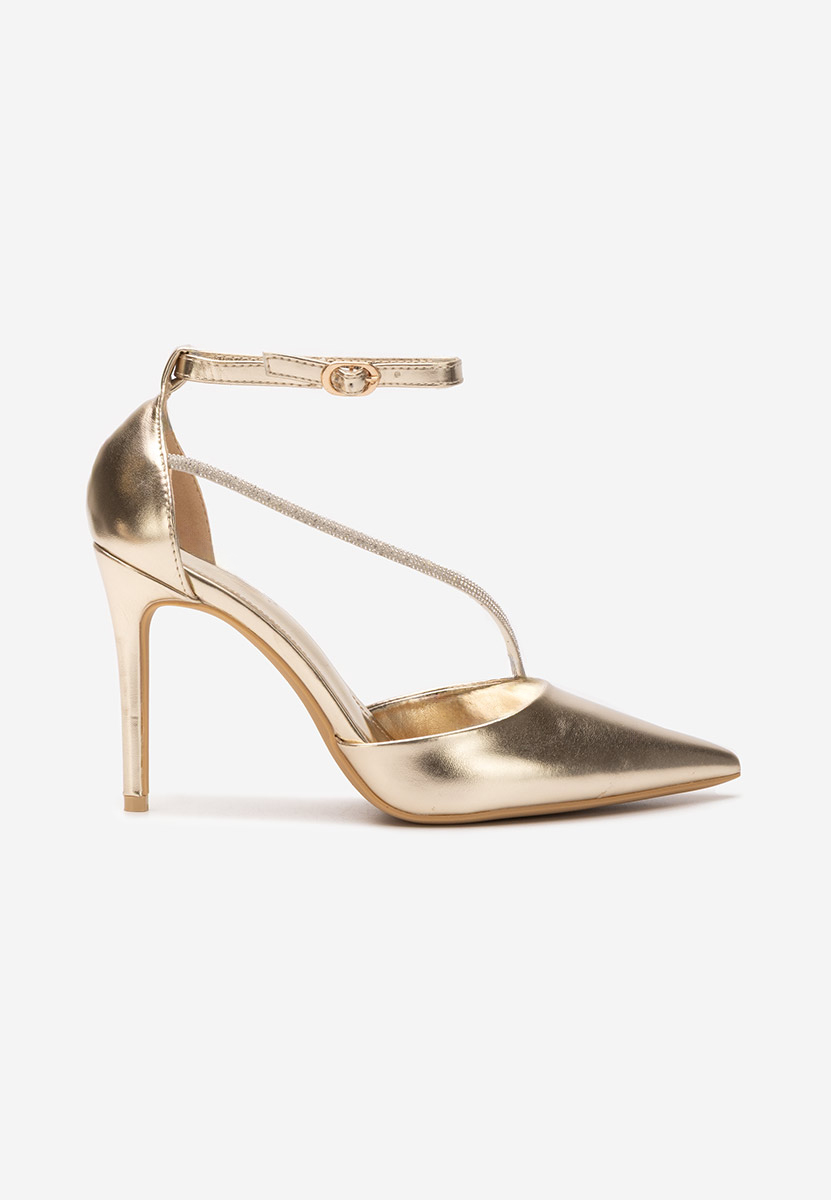 Pantofi cu toc subtire Cleora