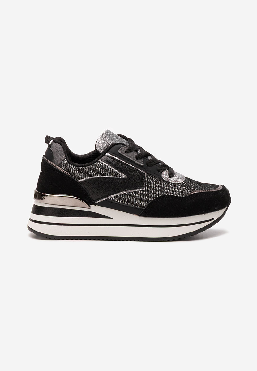 Sneakers cu platformă Septima negri