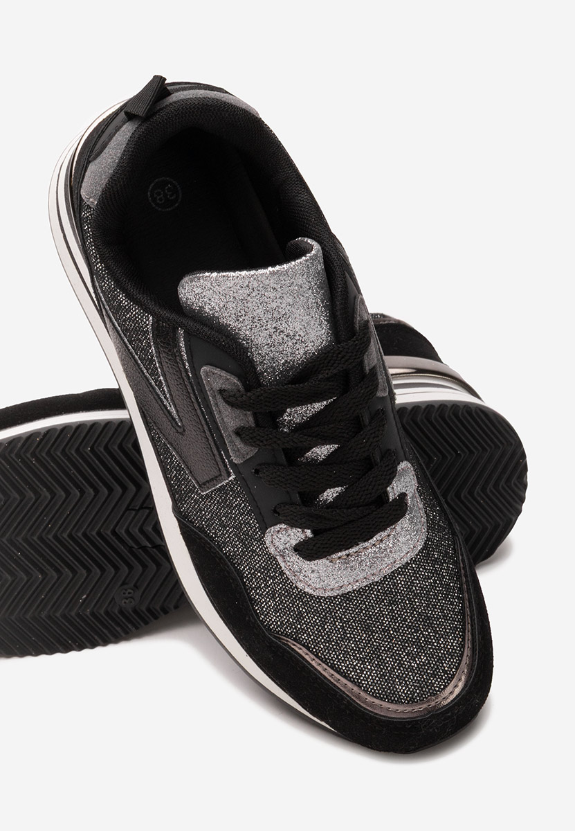 Sneakers cu platformă Septima negri