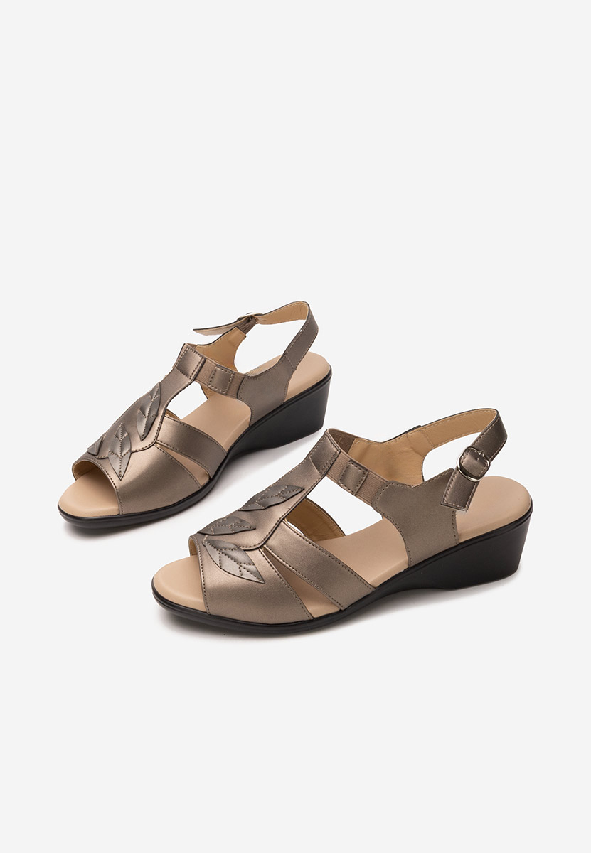 Sandale cu talpa ortopedica Sendra bronze