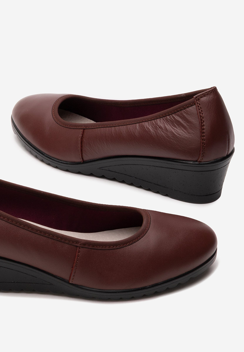 Pantofi cu platforma Josmia grena