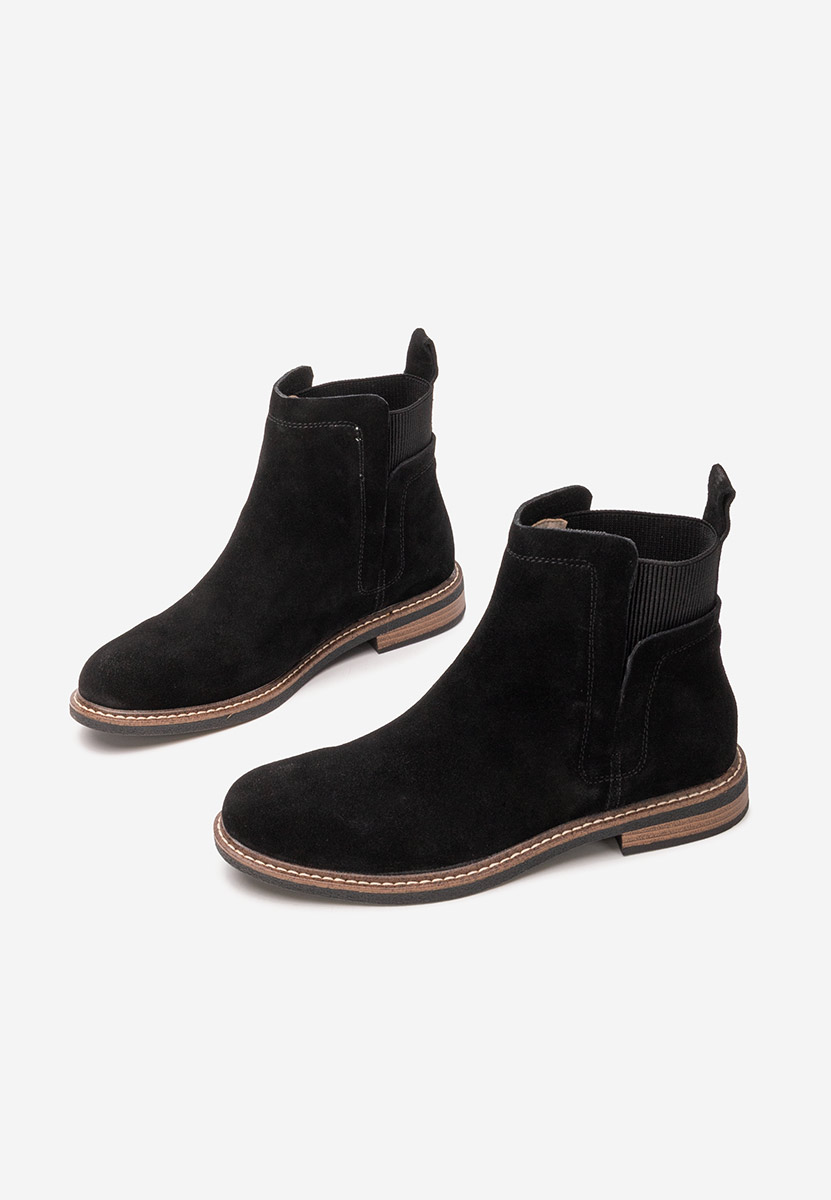 Ghete dama piele Torrenia V3 negre