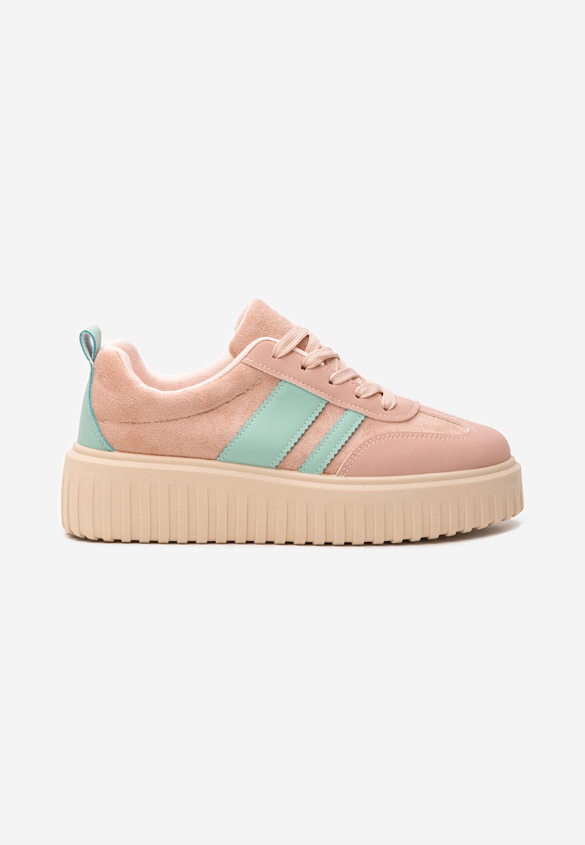 Sneakers cu platformă Pennia roz