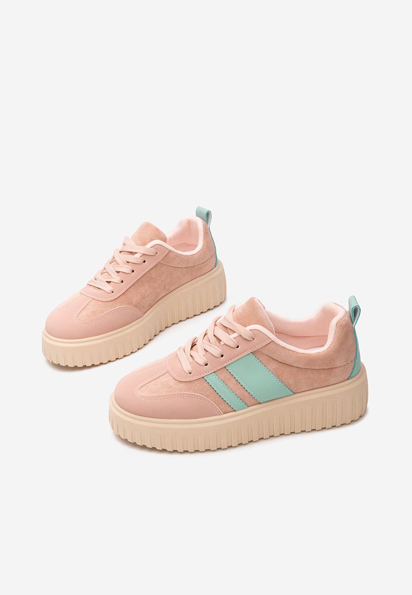 Sneakers cu platformă Pennia roz