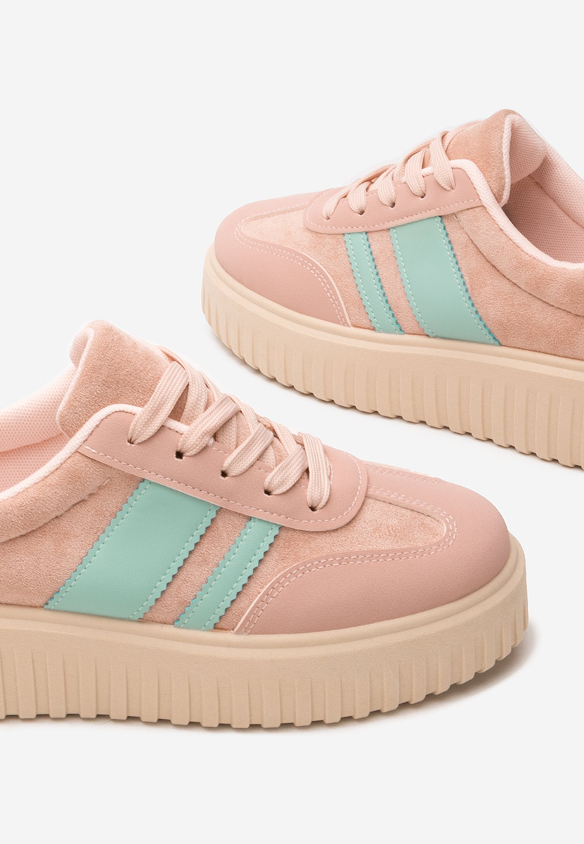 Sneakers cu platformă Pennia roz