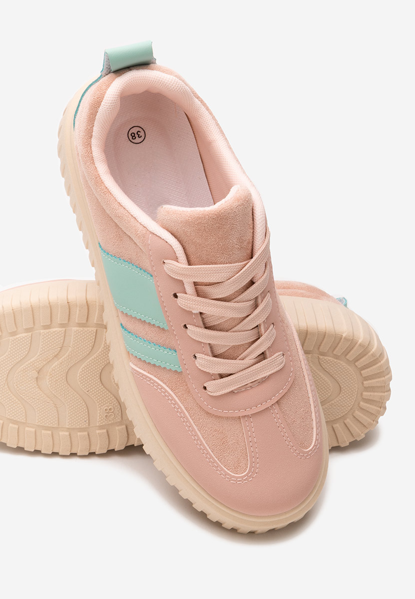 Sneakers cu platformă Pennia roz