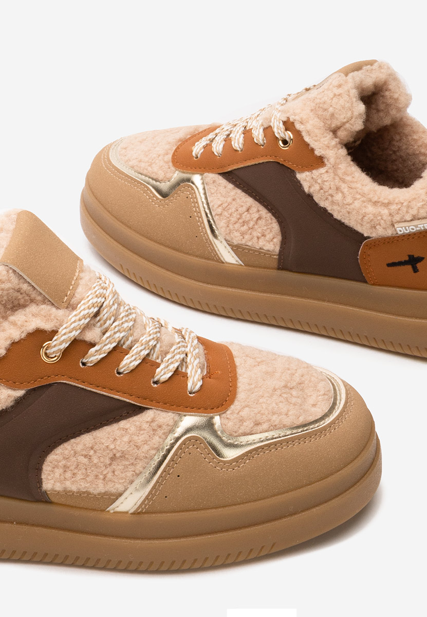 Sneakers dama Maisie kaki
