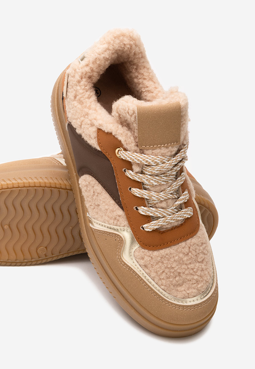 Sneakers dama Maisie kaki