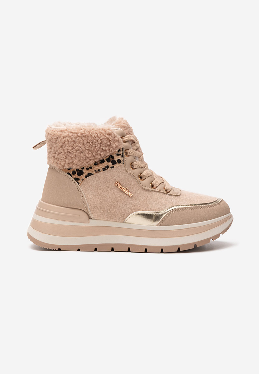 Sneakers High-Top Lisaia kaki