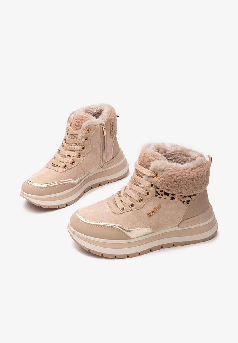 Sneakers High-Top Lisaia kaki