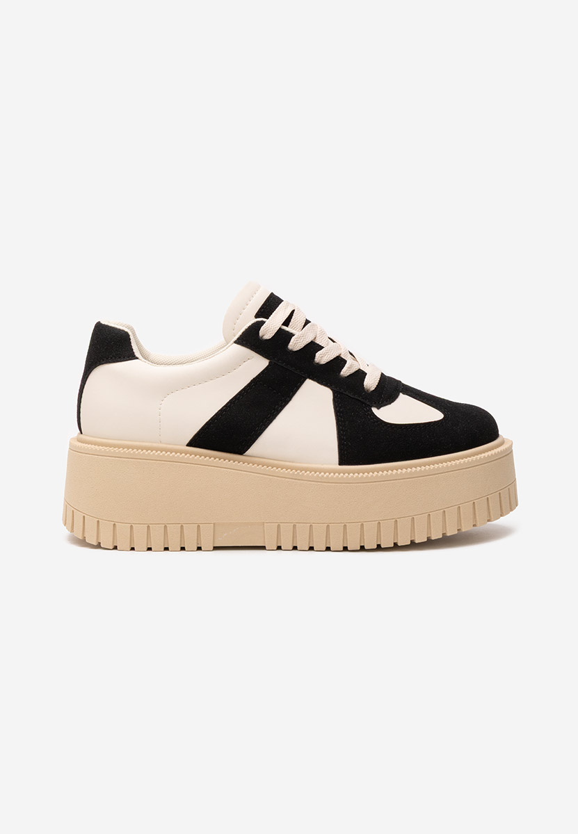 Sneakers cu platformă Michele negri